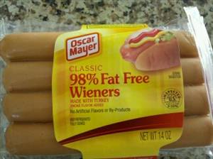 Oscar Mayer 98% Fat Free Hot Dogs