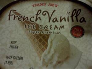 Trader Joe's Super Premium French Vanilla Ice Cream