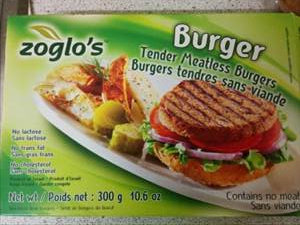 Zoglo's Tender Meatless Burgers