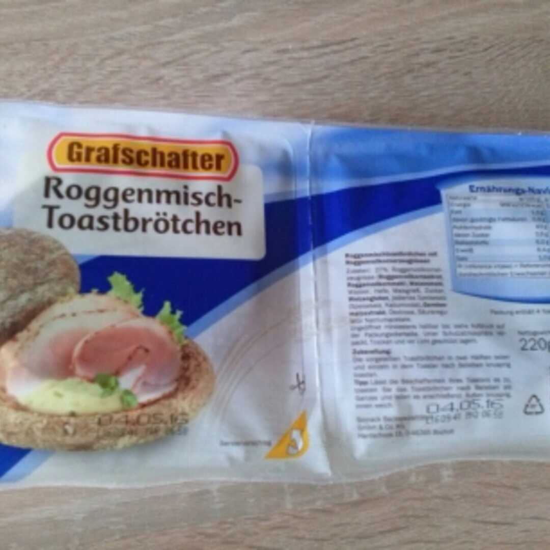 Grafschafter Roggenmisch-Toastbrötchen (65g)