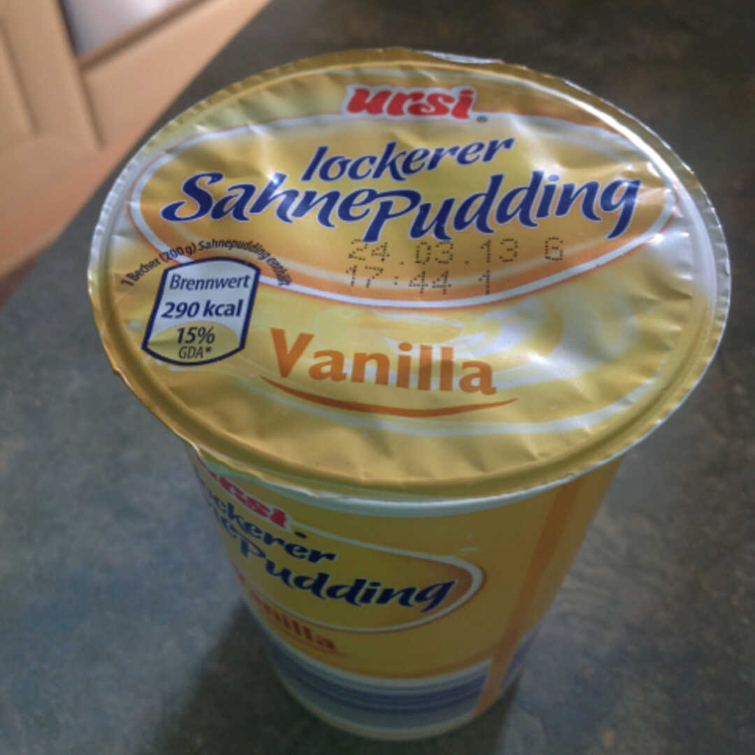 Ursi Lockerer Sahne Pudding Vanilla