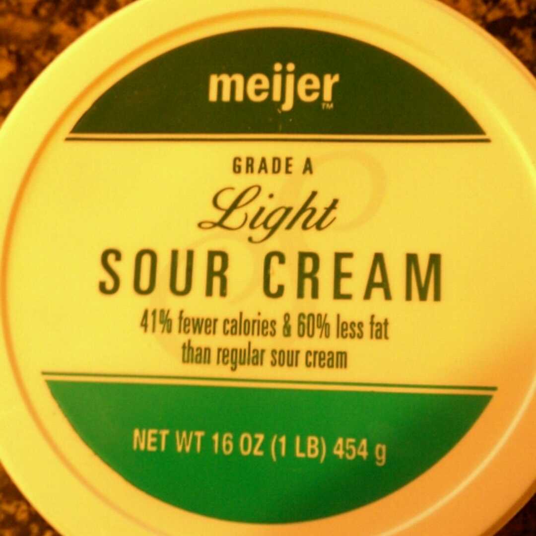 Meijer Light Sour Cream