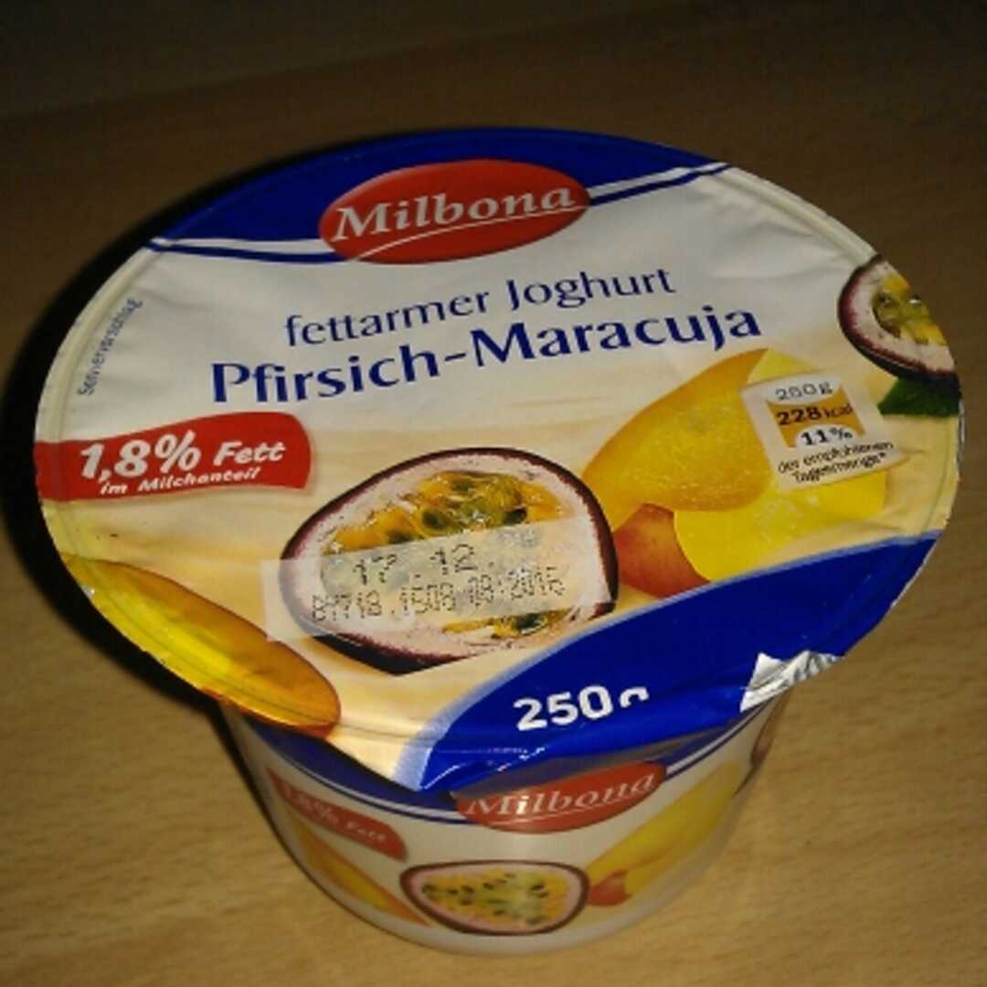 Milbona Fettarmer Joghurt Pfirsich-Maracuja