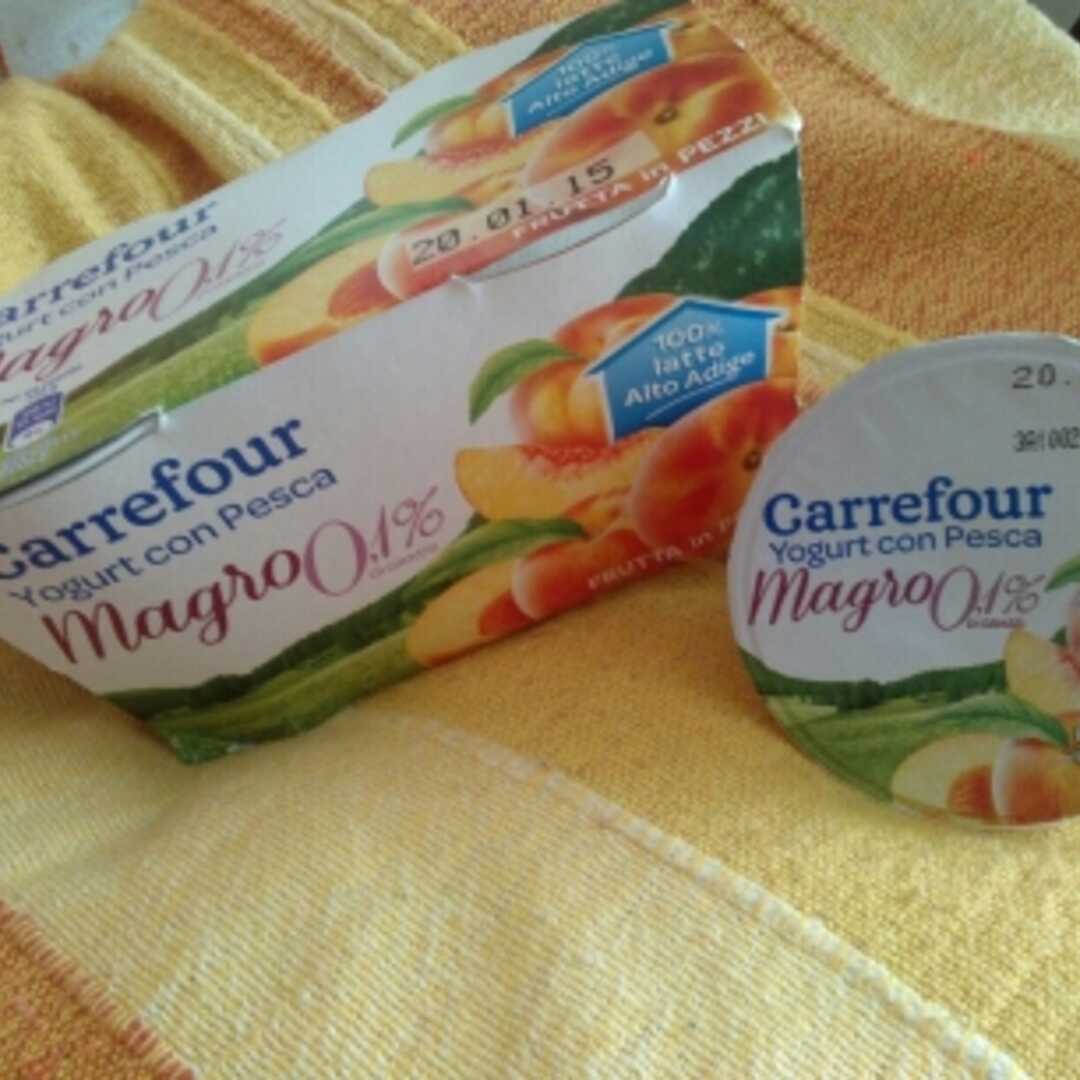 Carrefour Yogurt Magro con Pesca