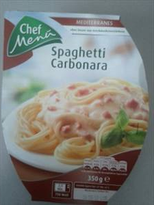 Chef Menü Spaghetti Carbonara