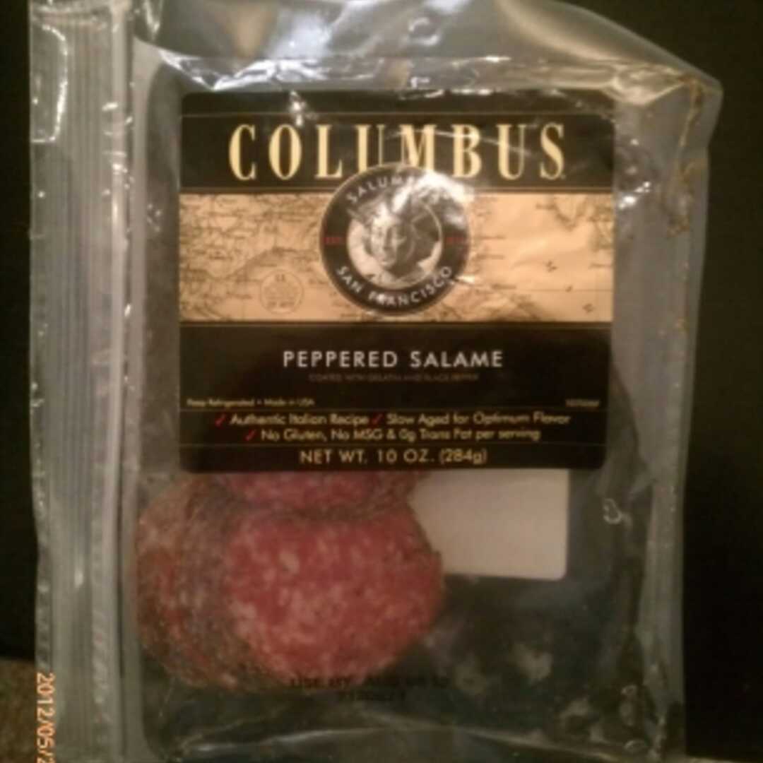Columbus Salumeria Peppered Salame