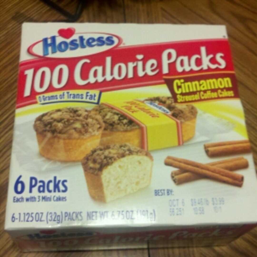 Hostess 100 Calorie Pack Cinnamon Streusel Coffee Cakes
