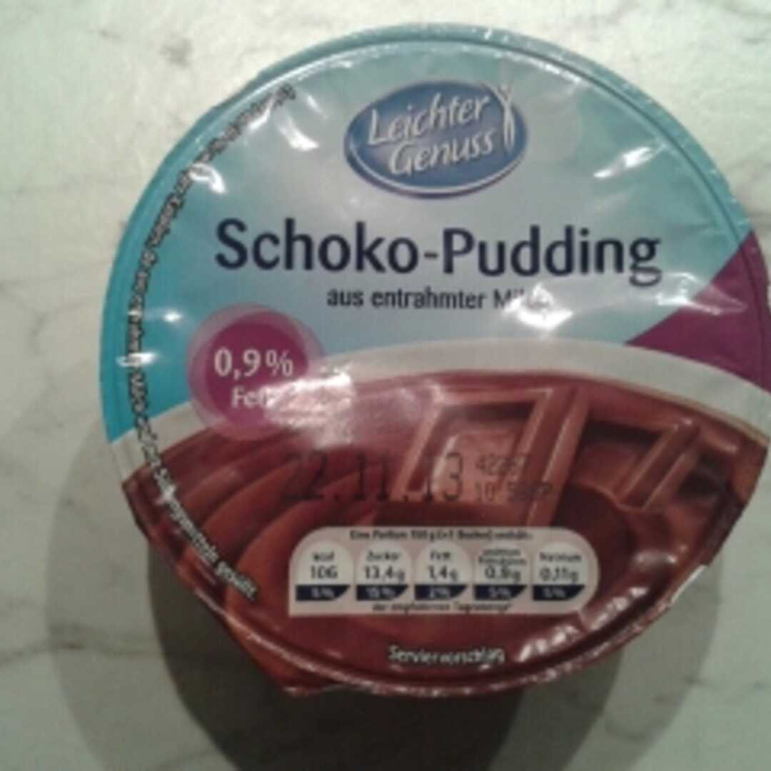 Leichter Genuss Schoko-Pudding