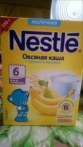 Nestle Овсяная Каша с Грушей и Бананом