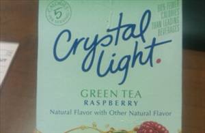 Crystal Light On The Go Antioxidant Raspberry Green Tea Soft Drink Mix