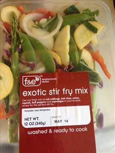 Fresh & Easy Exotic Stir Fry Mix