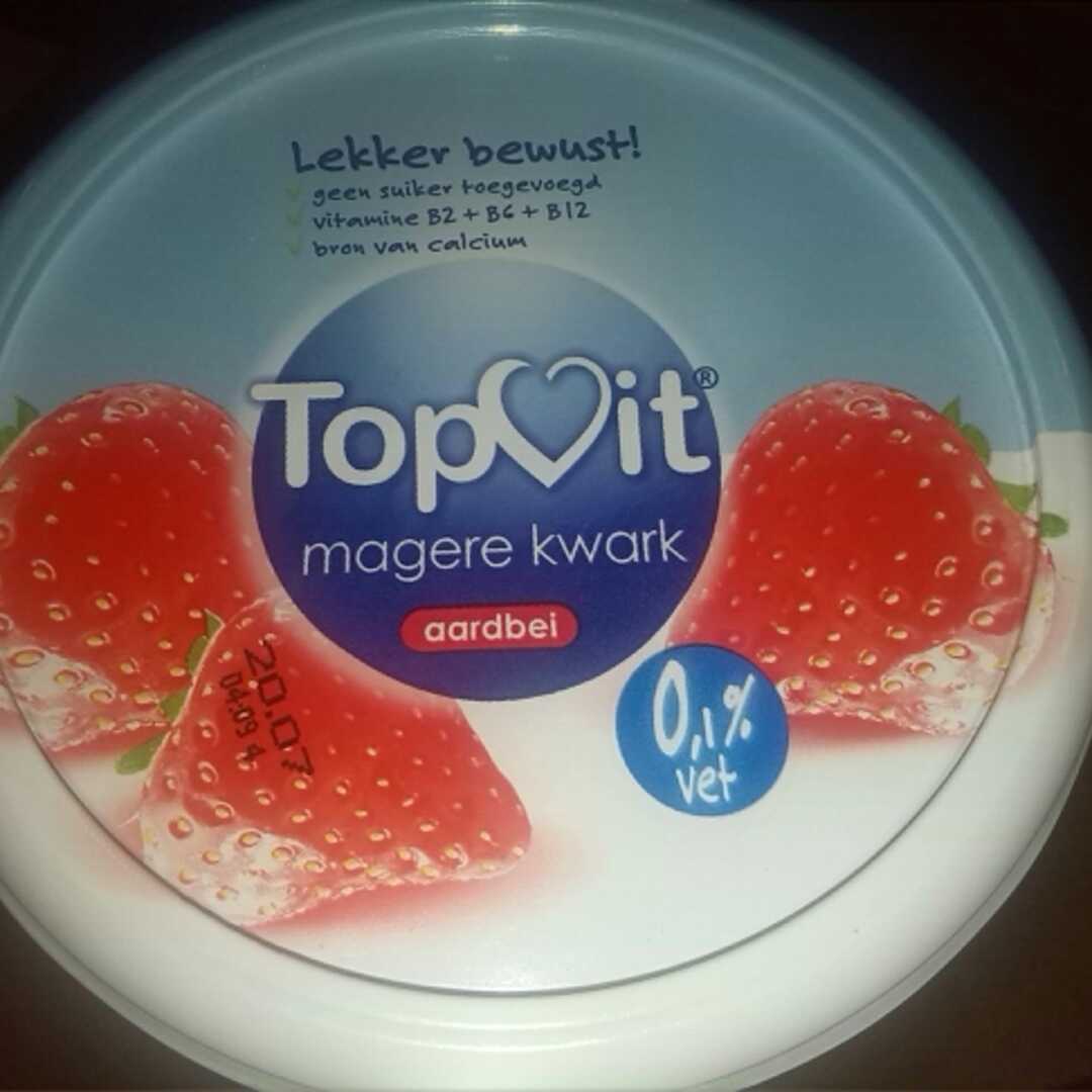 TopVit Magere Kwark Aardbei