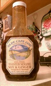 Olde Cape Cod Fat Free Toasted Sesame Soy and Ginger Vinaigrette