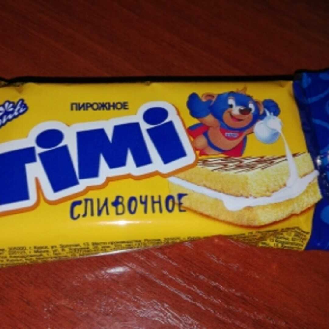 Timi пирожное бисквитное