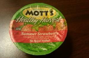 Mott's Healthy Harvest Summer Strawberry Apple Sauce