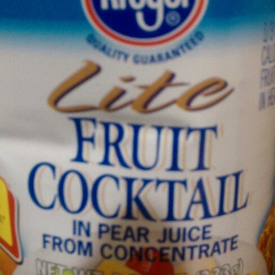 Kroger Light Fruit Cocktail in Pear Juice