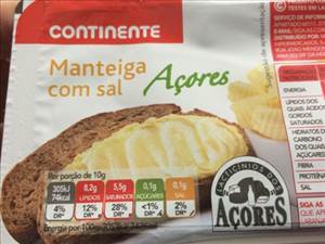 Continente Manteiga com Sal Açores