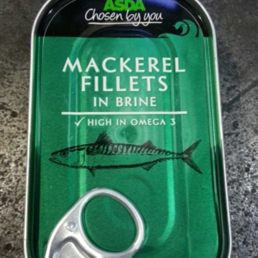 Asda Scottish Mackerel Fillets in Brine
