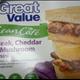 Great Value Lean Cafe Steak, Cheddar & Mushroom Panini