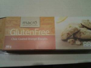 Macro Gluten Free Choc Coated Orange Biscuits