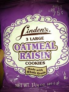 Linden's Oatmeal Raisin Cookies