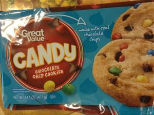 Great Value Candy Chip Cookies