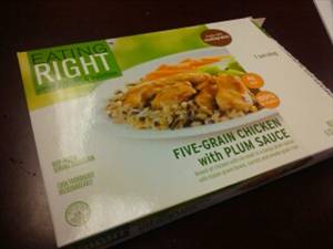 Eating Right Five-Grain Chicken with Plum Sauce