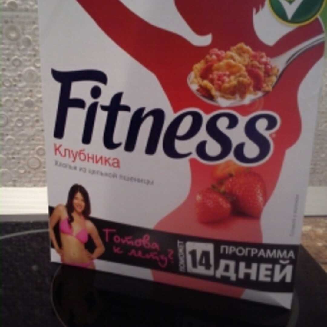 Nestle Хлопья Fitness Клубника