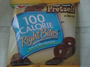 Keebler 100 Calorie Right Bites Fudge Shoppe Fudge Dipped Pretzels