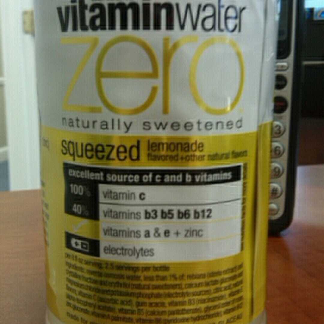 Glaceau Vitamin Water Zero Squeezed Lemonade