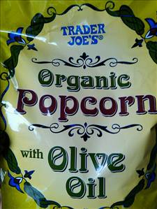 Trader Joe's Organic Popcorn with Olive Oil