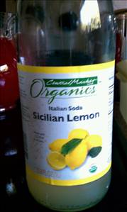 Central Market Sicilian Lemon Italian Soda