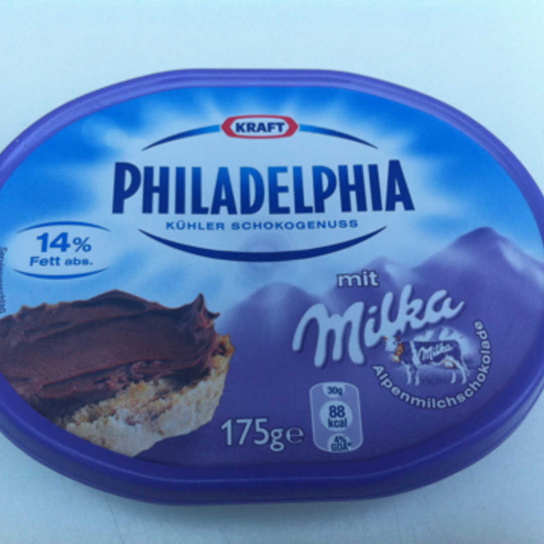 Kraft Philadelphia mit Milka