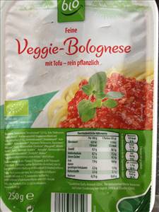 Aldi Bio Veggie-Bolognese