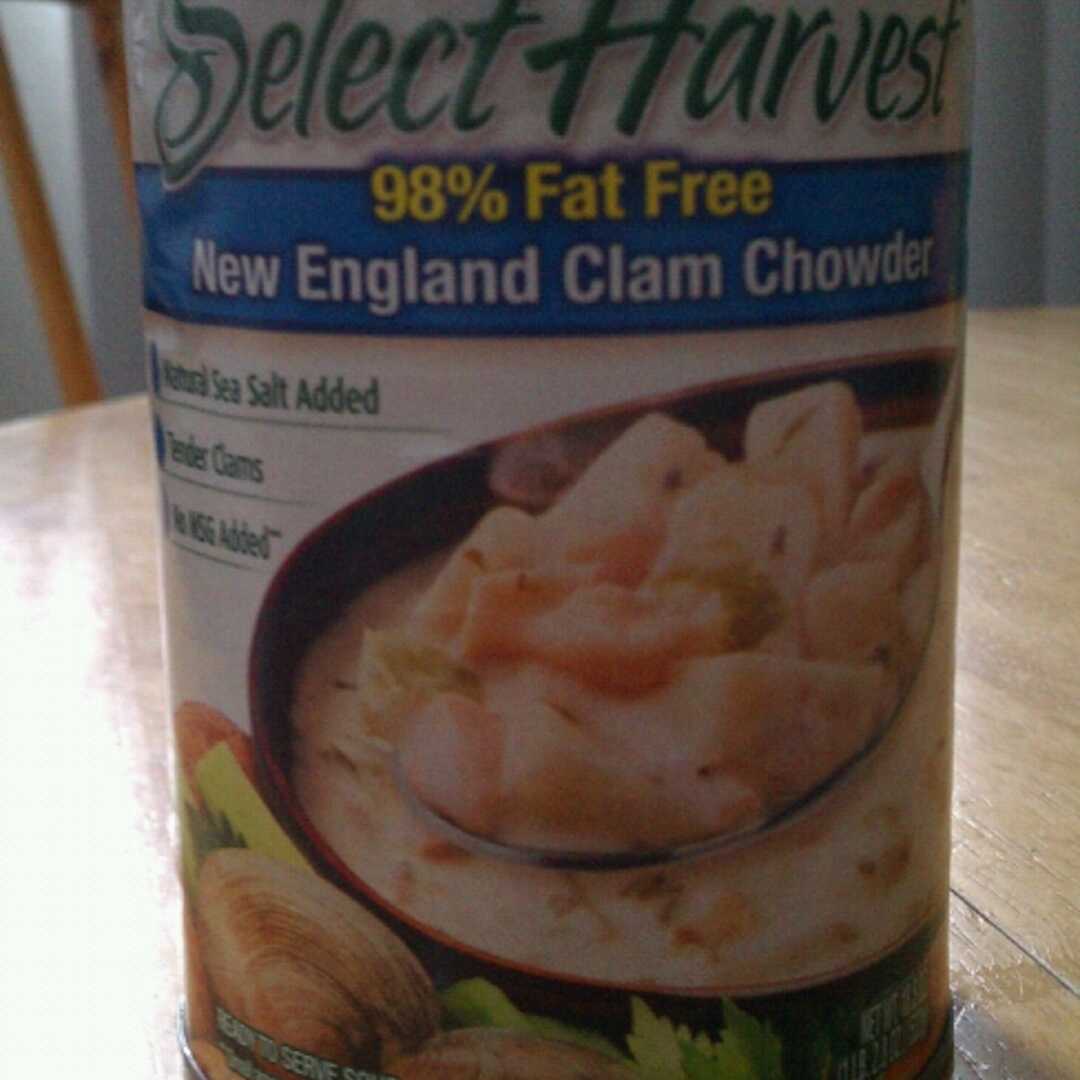 Campbell's Select Harvest 98% Fat Free New England Clam Chowder