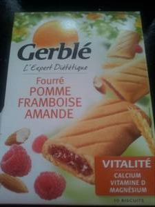 Gerblé Fourré Pomme Framboise Amande