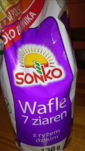 Sonko Wafle Ryżowe 7 Ziaren z Ryżem Dzikim