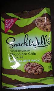 SnackWells Fudge Drizzled Chocolate Chip Cookies