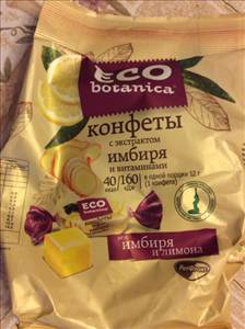 Eco Botanica Конфеты с Экстрактом Имбиря