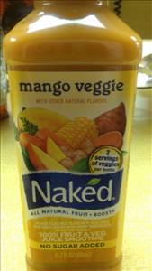 Naked Juice 100% Fruit & Veg Juice Smoothie - Mango Veggie