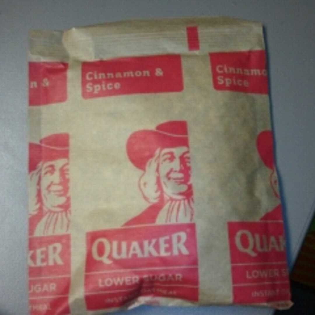 Quaker Instant Oatmeal - Lower Sugar Cinnamon & Spice