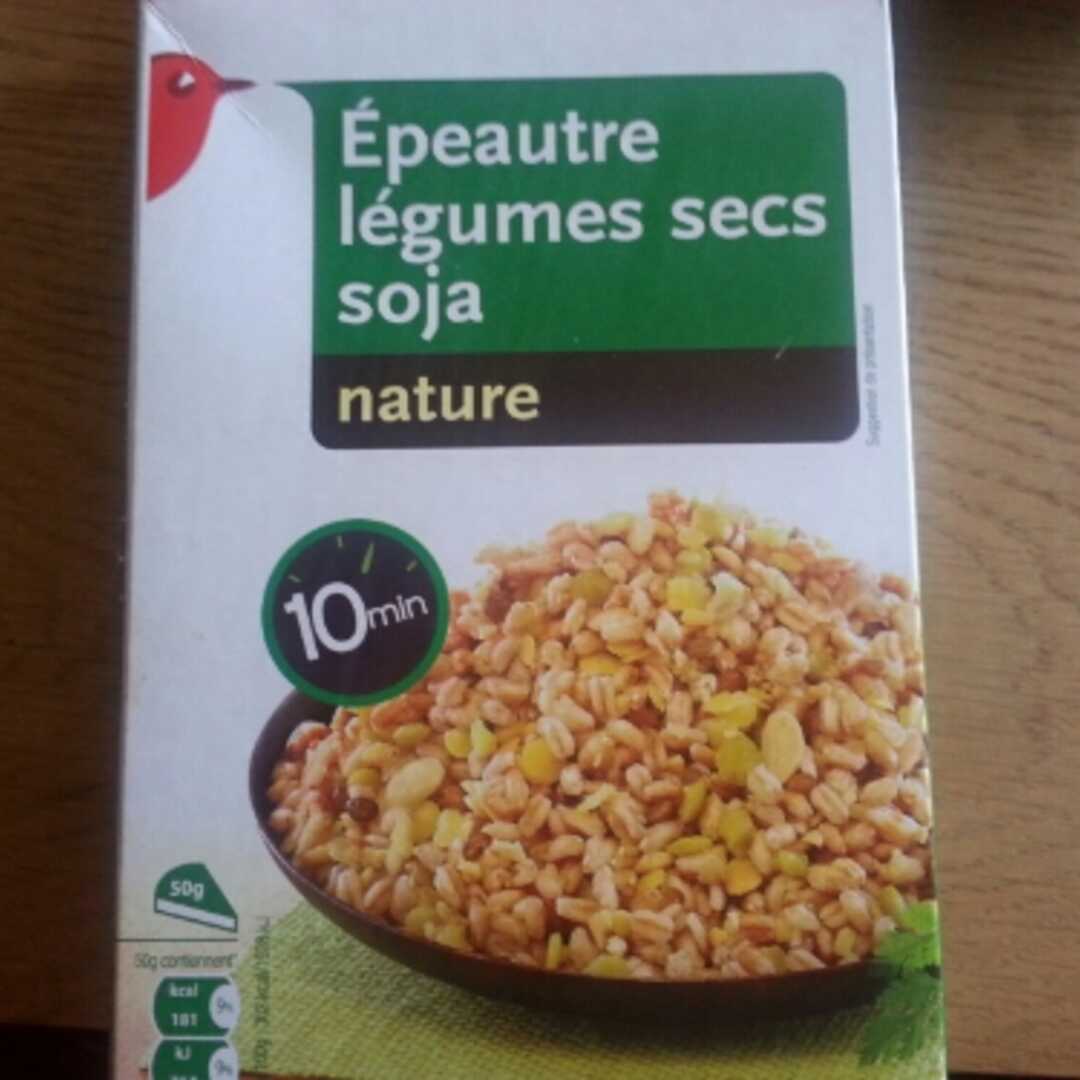Auchan Épeautre Légumes Secs Soja Nature