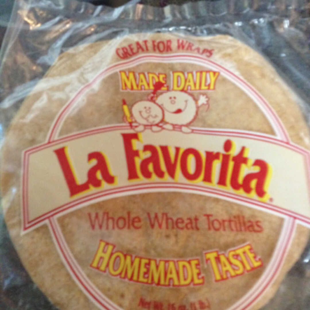 La Favorita Homemade Taste Whole Wheat Tortillas