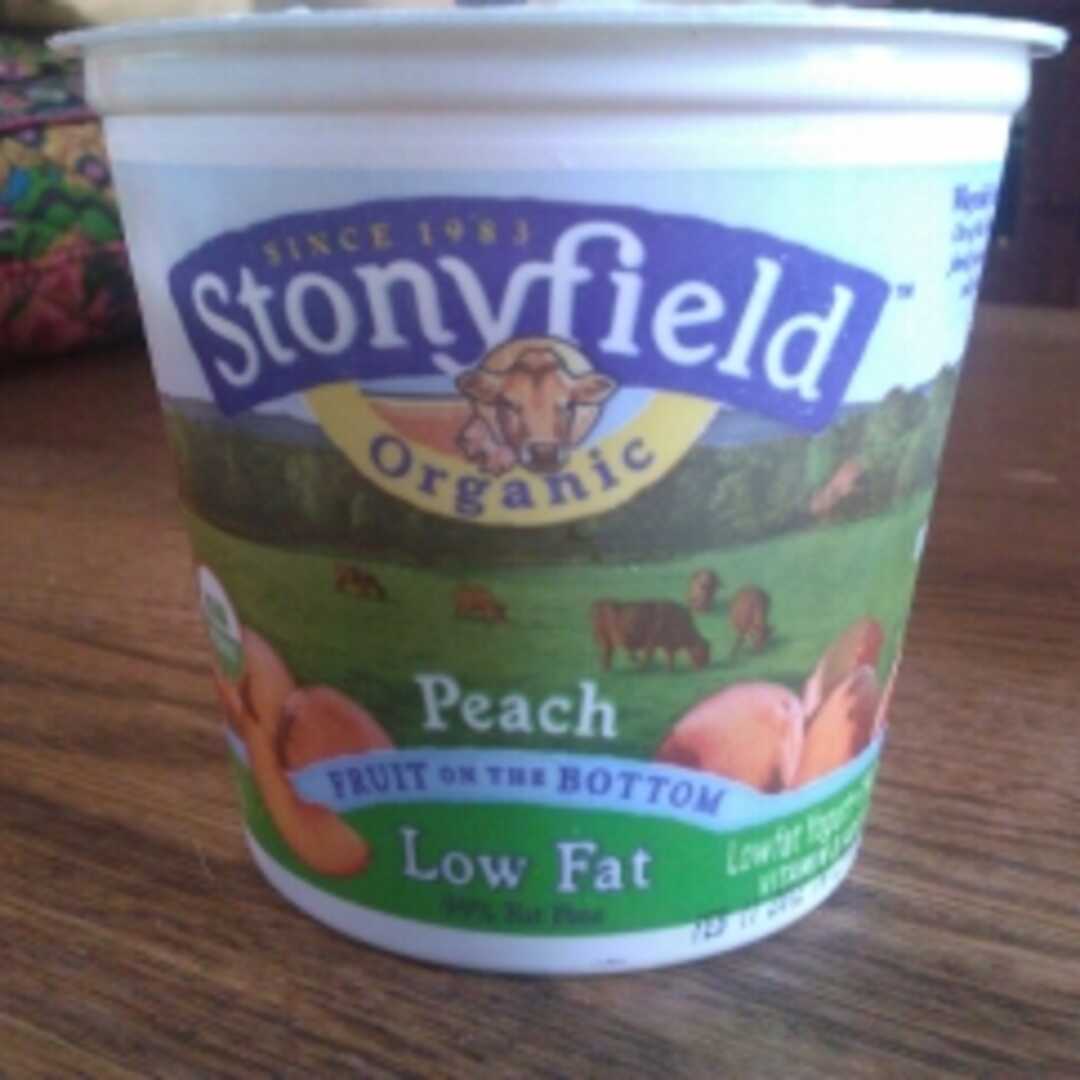 Stonyfield Farm Organic Lowfat Just Peachy Yogurt