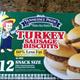 Odom's Tennessee Pride Turkey Sausage Biscuits