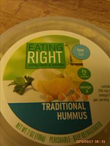 Eating Right Traditional Hummus