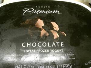 Publix Chocolate Lowfat Frozen Yogurt