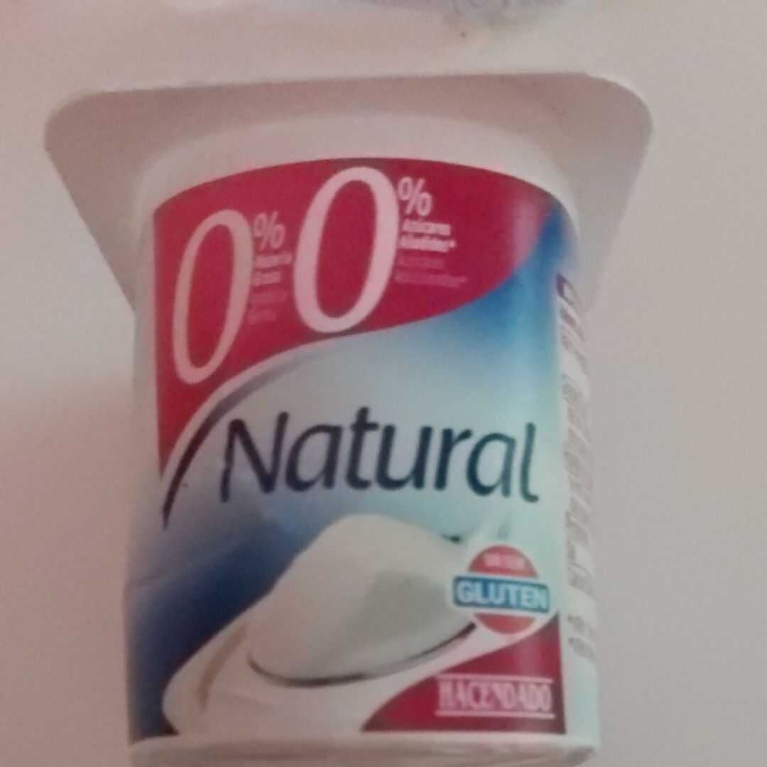 Hacendado Yogur Natural 0%