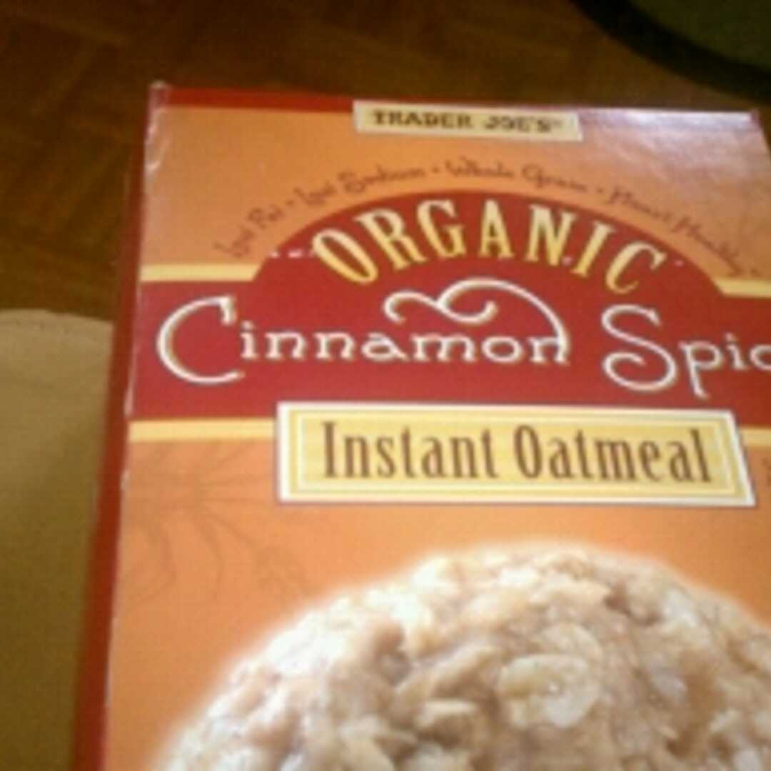 Trader Joe's Organic Cinnamon Spice Instant Oatmeal
