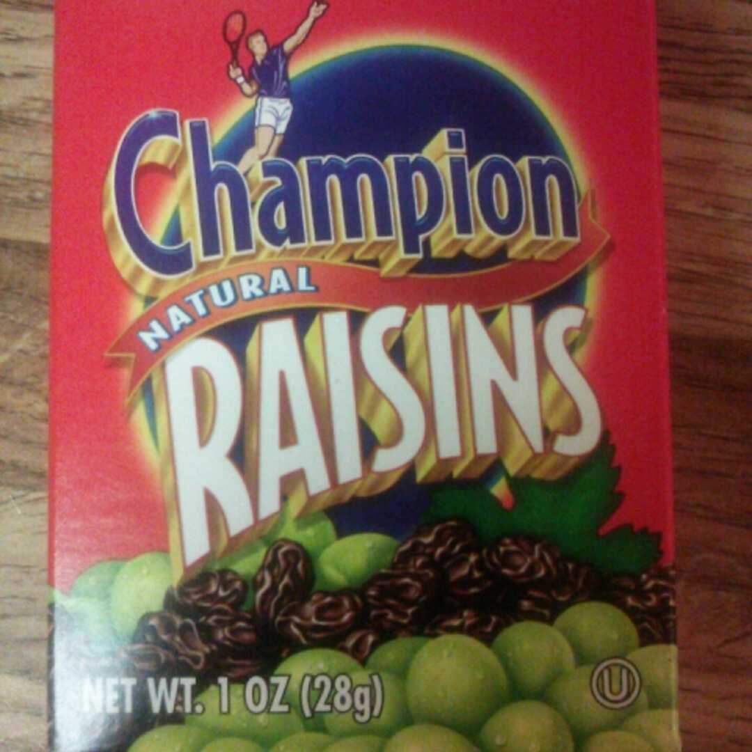 Champion Raisins